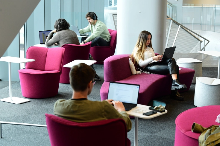 Photo Image of Columbia Business School Students